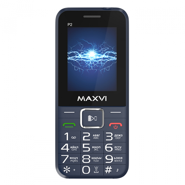 Купить Мобильный телефон Maxvi P2 blue