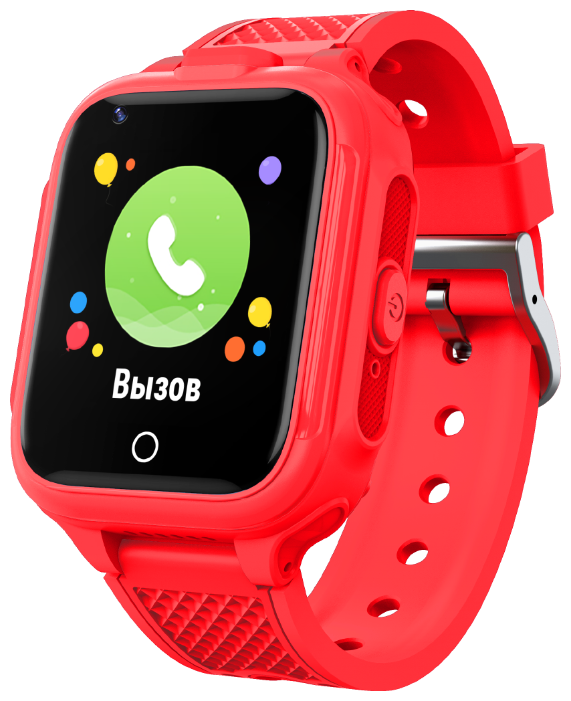 Детские умные часы GEOZON 4G Plus Red (G-W14Red)