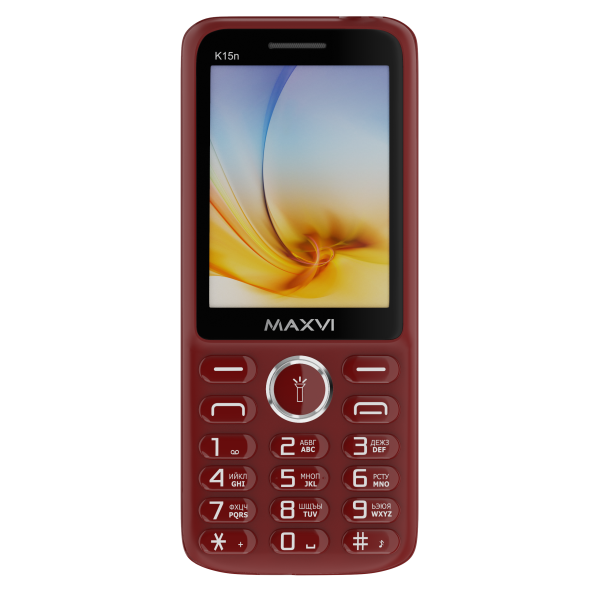 Купить Мобильный телефон Maxvi K15n wine red