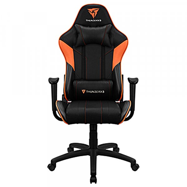 Купить Кресло компьютерное ThunderX3 EC3 Black-Orange AIR (TX3-EC3BO)