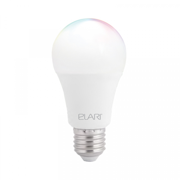 Купить Умная светодиодная лампа с голосовым/дистанционным управлением ELARI Smart E27 Multicolor LB (Умная многоцветная светодиодная лампа с голосовым/дистанционным управлением)