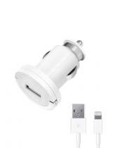 Купить Зарядные устройства Набор АЗУ Deppa USB Компакт 1А + Кабель Apple iPhone 5 /iPad mini