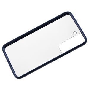 Купить Чехол для Samsung S22 Frame Cover Transparent Dark Blue EF-MS901CNEGRU