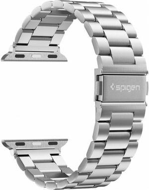 Купить Ремешок Spigen Modern Fit silver - Apple Watch 44/42mm