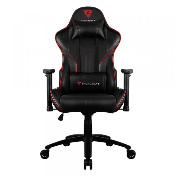 Купить Кресло компьютерное ThunderX3 RC3 Black-Red AIR HEX, с подсветкой 7 цветов (TX3-RC3BR)
