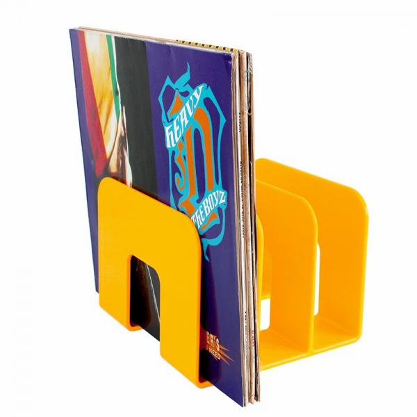 Купить Подставка для пластинок RECORD PRO желтая (пластик)