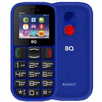 Купить Мобильный телефон BQ 1800 Respect Dark Blue