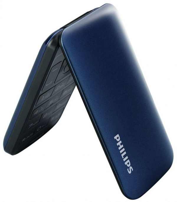 Купить Телефон Philips Xenium E255, синий