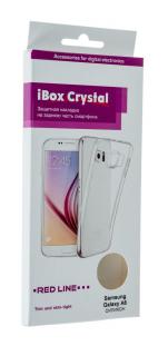 Купить Накладка силикон iBox Crystal для Samsung Galaxy A6 прозрачный