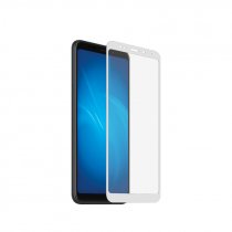 Купить Защитное стекло Закаленное стекло DF с цветной рамкой (fullscreen) для Xiaomi Redmi 5 Plus xiColor-23 (white)