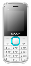 Купить Мобильный телефон MAXVI C6 White/Blue