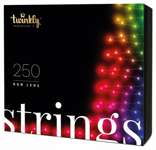 Купить Smart-гирлянда Twinkly Strings RGB 250 (TWS250STP-BEU)