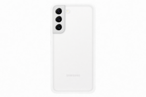 Купить Чехол-книжка SAMSUNG EF-MS906CWEGRU Frame Cover для Galaxy S22+, прозрачный с белой рамкой