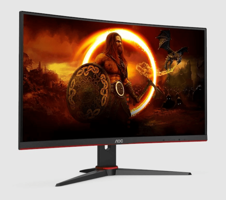 Купить Монитор LCD 27'' 16:9 1920х1080(FHD) VA, Curved, nonGLARE, 165 Hz, 250 cd/m2, H178°/V178°, 4000:1, 80M:1, 16.7M, 4ms, VGA, 2xHDMI, DP, Tilt, Black, Red