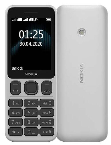 Купить Мобильный телефон Телефон Nokia 125 Dual Sim White