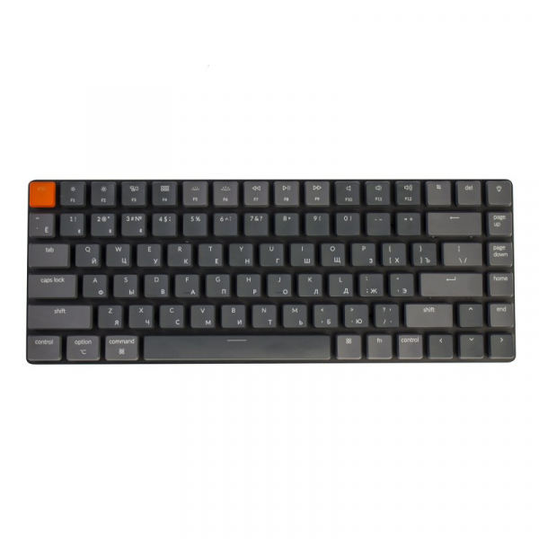 Купить Беспроводная клавиатура Беспроводная механическая ультратонкая клавиатура Keychron K3, 84 клавиши, White LED подстветка, Brown Switch