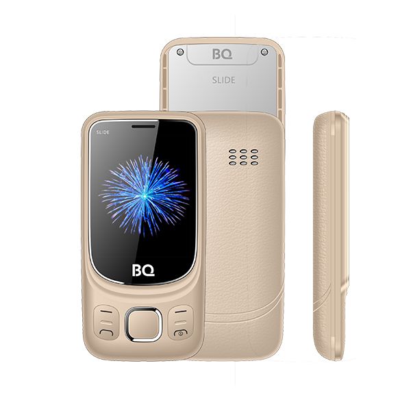 Купить Мобильный телефон BQ 2435 Slide Gold