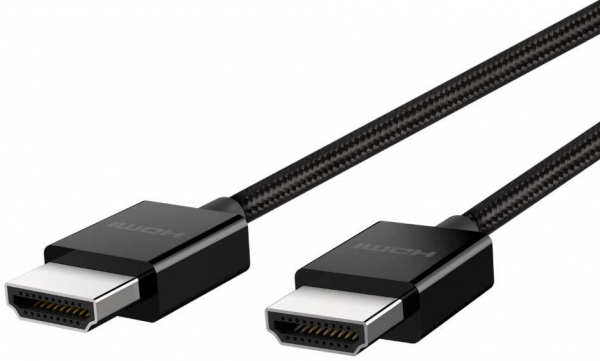 Купить Кабель Belkin Ultra HD High Speed 4К/8К HDMI 2.1 (AV10176bt1M-BLK) 1м (Black)