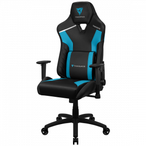 Кресло компьютерное игровое ThunderX3 TC3 MAX Azure Blue