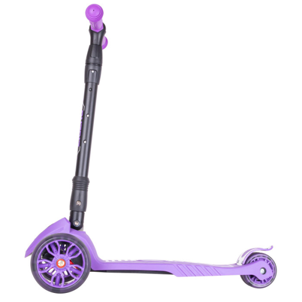 Купить Трехколесный самокат TechTeam Zig Zag (2022) фиолетовый