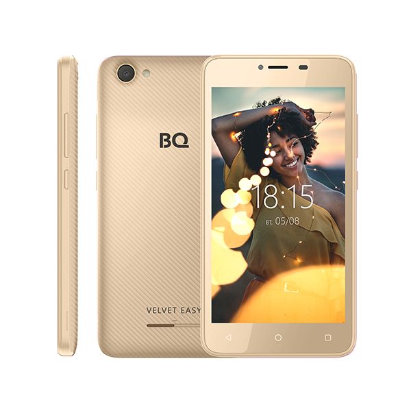 Купить Смартфон BQ 5000G Velvet Easy Gold