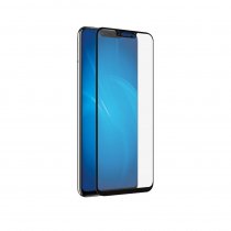 Купить Защитное стекло DF с цветной рамкой (fullscreen) для Huawei Nova 3 hwColor-68 (black)