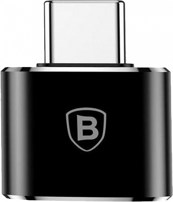 Купить Адаптер Переходник Baseus Adapter Converter USB-C - USB-A CATOTG-01 (Black)