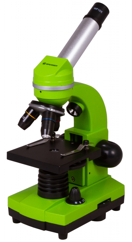Купить Микроскоп Bresser Junior Biolux SEL 40–1600x, зеленый