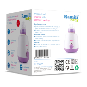 Купить Универсальный подогреватель-стерилизатор 3 в 1 Ramili Baby BWF200