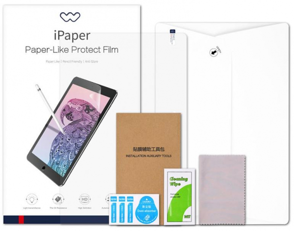 Купить Защитная пленка с эффектом бумаги WIWU iPaper Paper-Like Protect Film для iPad Pro 10.5''
