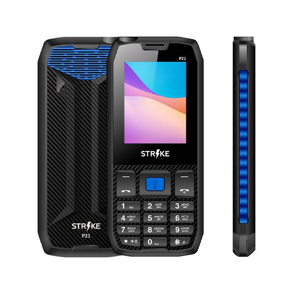 Купить Мобильный телефон Strike P21 Black-Blue