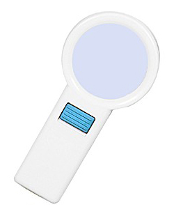 Купить Лупа Kromatech ручная круглая 10х, 70 мм, с подсветкой (10 LED) TH-7015