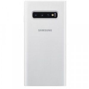 Купить Чехол Samsung EF-NG973PWEGRU Led View для Galaxy S10 белый