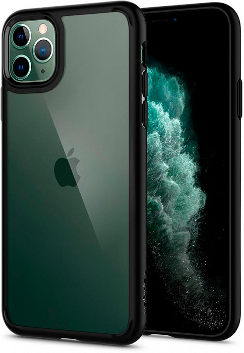 Купить Чехол Spigen Ultra Hybrid, black - iPhone 11 Pro