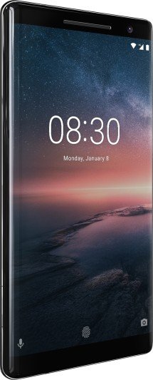 Nokia 8 Sirocco: на выставке MWC-2018 представлен новый смартфон