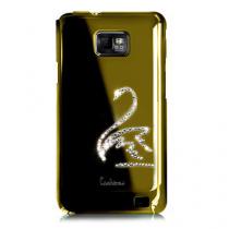 Купить Чехол Кейс Luxury Samsung Galaxy SII Swarowski Persian золотой