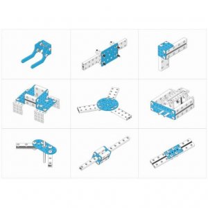 Купить Makeblock BRACKET ROBOT PACK-BLUE (95045)