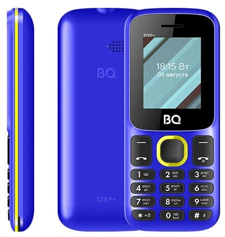 Купить Мобильный телефон BQ 1848 Step+ Blue+Yellow