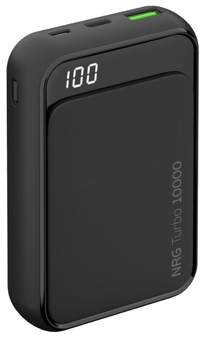 

Внешний аккумулятор Deppa, NRG Turbo Compact 10000 mAh черный (33555)