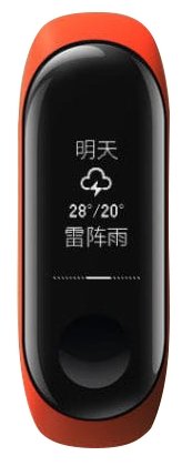 Купить Браслет Xiaomi Mi Band 3 Red