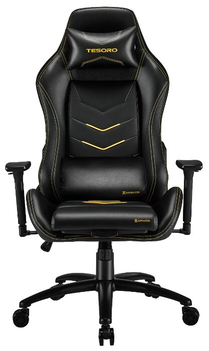 Купить Игровое кресло Кресло компьютерное игровое TESORO Alphaeon S3 TS-F720 Yellow