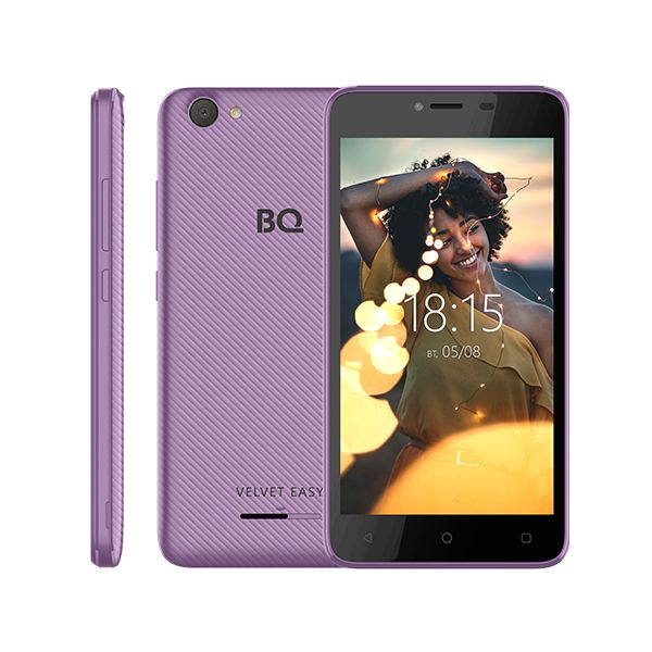 Купить Смартфон BQ 5000G Velvet Easy Purple