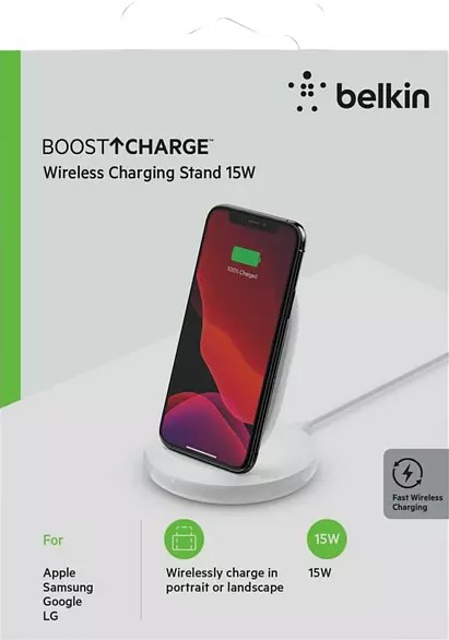 Купить Беспроводное зарядное устройство Belkin Boost Charge WIB002vfWH (White) 1187267