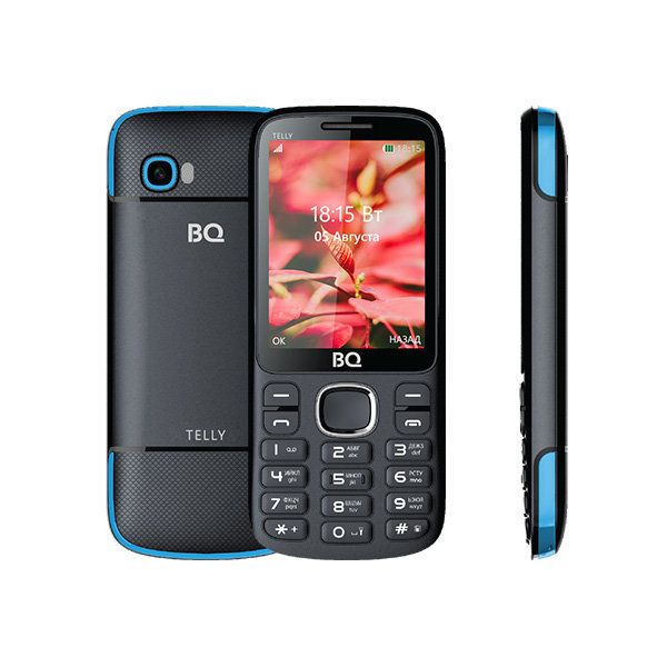 Купить Мобильный телефон BQ 2808 TELLY black+blue