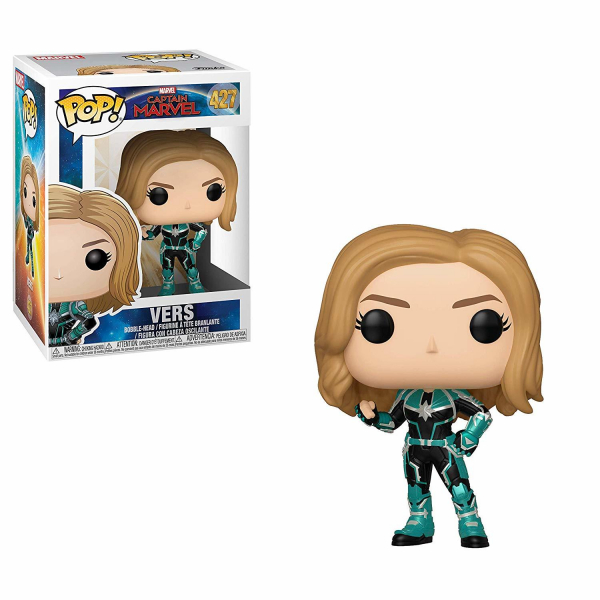 Купить Фигурка Funko POP! Bobble: Marvel: Captain Marvel: Vers 36342 (Fun1808)