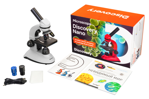 Купить Микроскоп цифровой Discovery Nano Polar с книгой
