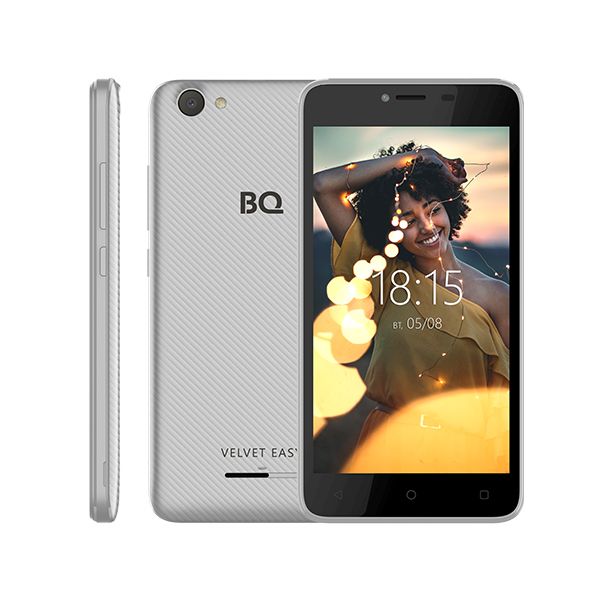 Купить Смартфон BQ 5000G Velvet Easy Silver