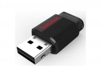 Купить Флеш диск Sandisk USB3.0 16Gb Ultra Dual SDDD2-016G-G46 USB 3.0 черный