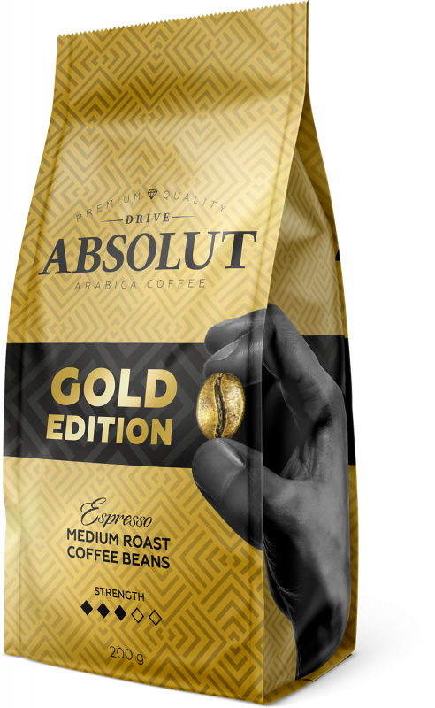 Купить Кофе в зернах Absolut Drive Gold Edition 200г