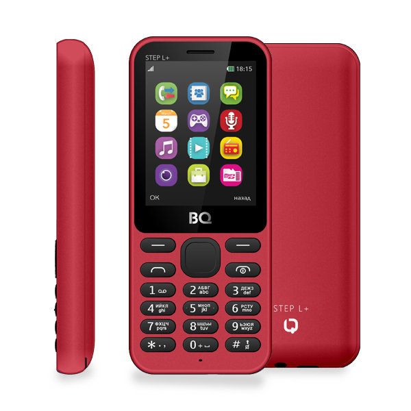 Купить Мобильный телефон BQ 2431 Step L+ Red